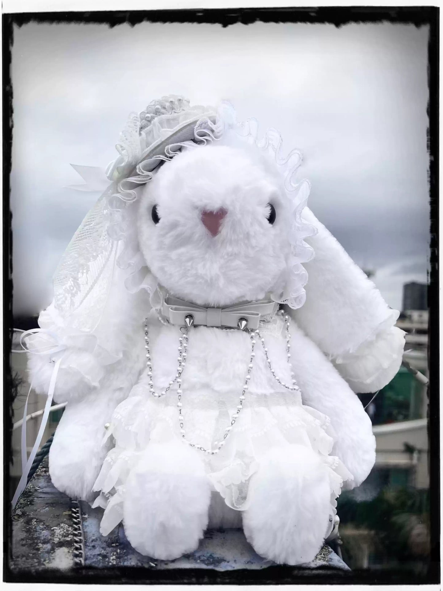 White Bunny Peluş Çanta