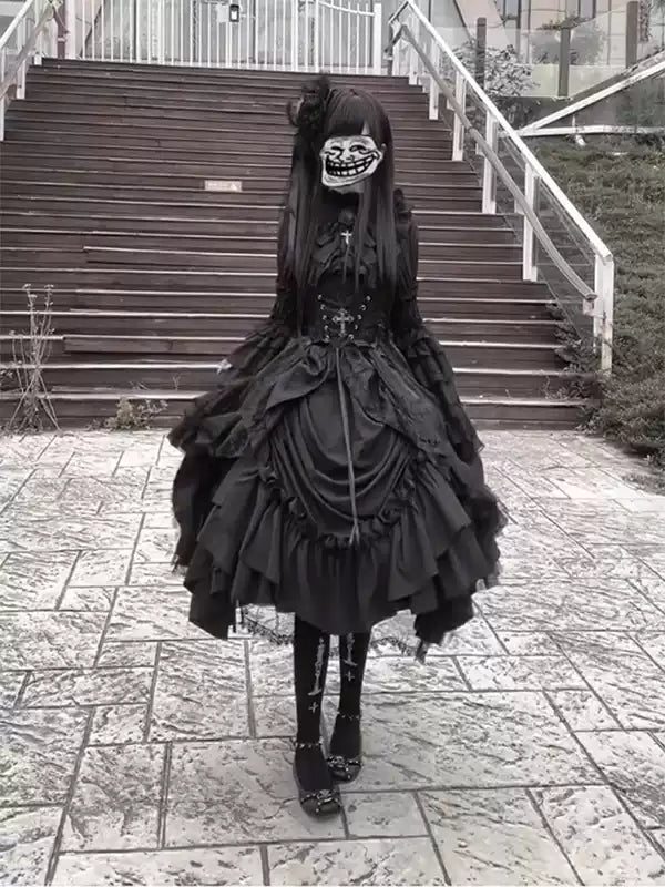 Black Cathedral Gotik Elbise Takımı