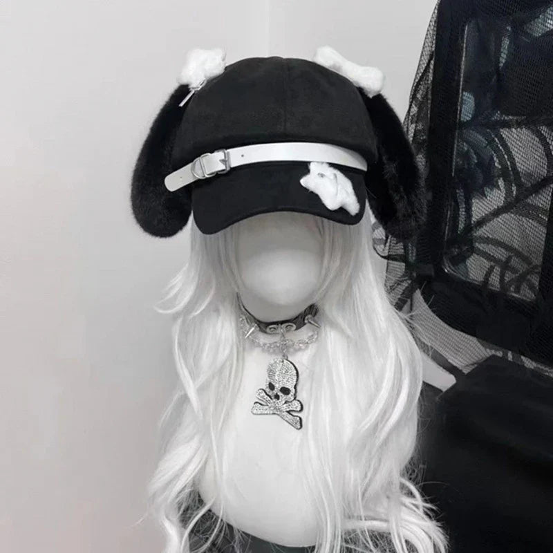 Tavşan Kulaklı Lolita Şapka