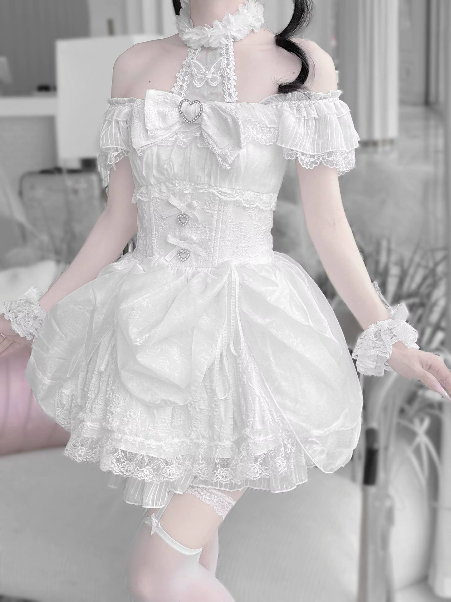 Sweet Gothic Lolita Elbisesi