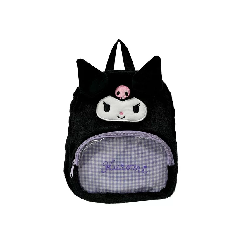 Kuromi Peluş Ita Sırt Çantası – Şirin Çanta - ürün görseli 13