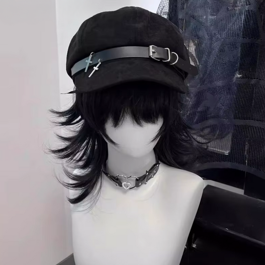 Lolita Dantel Fiyonk Beret Şapka