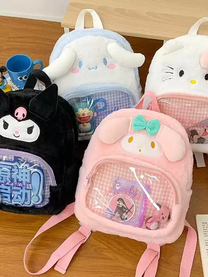 Kuromi Peluş Ita Sırt Çantası – Şirin Çanta