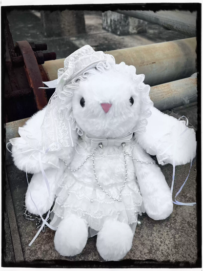 White Bunny Peluş Çanta