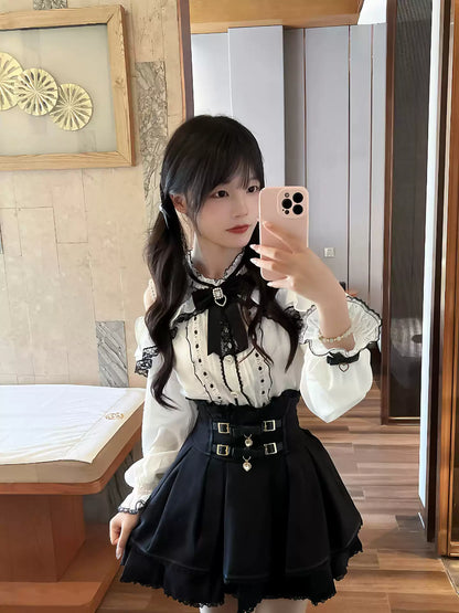 Nocturne Kemer Detaylı Lolita Takım