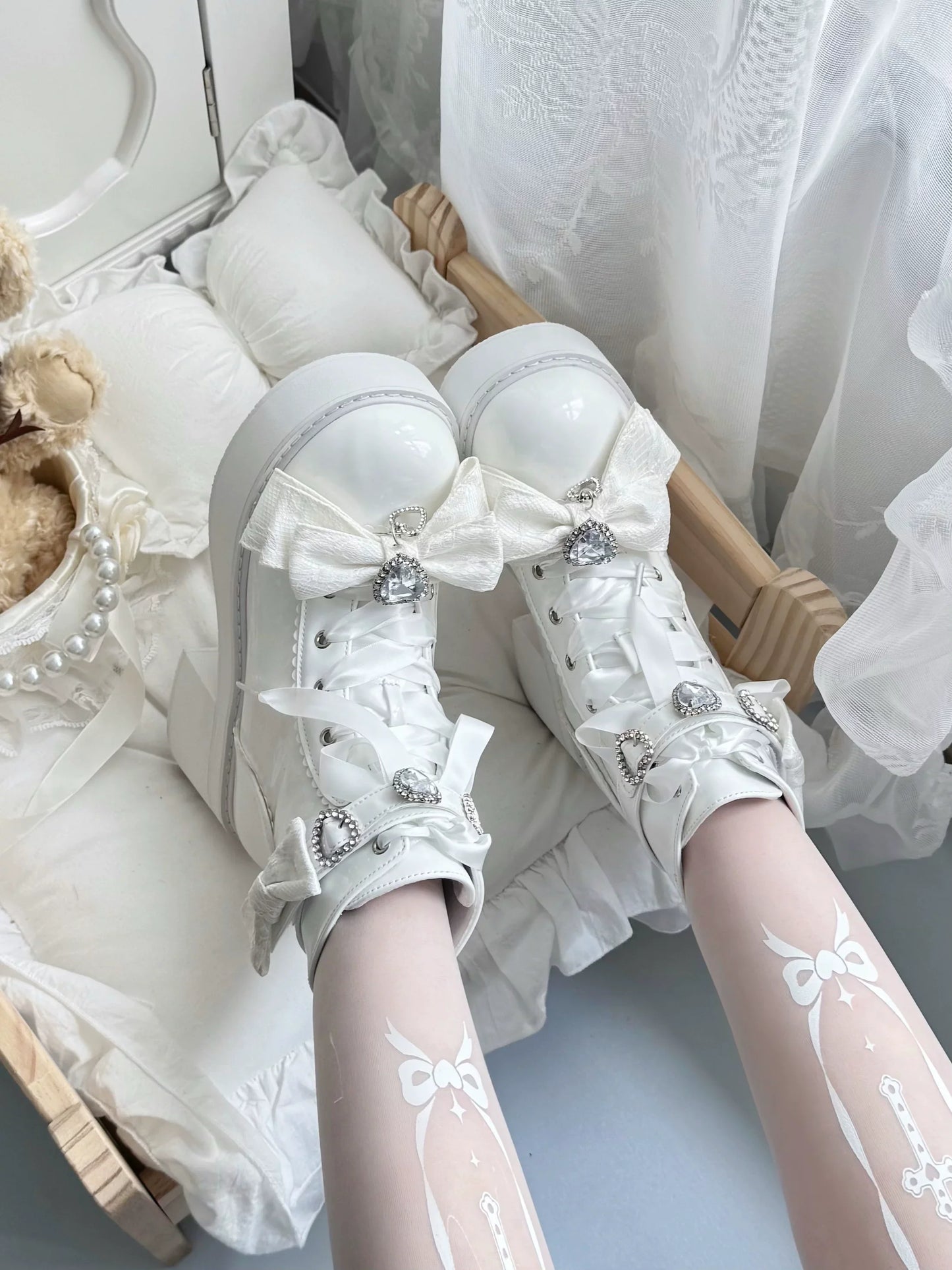 Bağcıklı Kawaii Ayakkabı - ürün görseli 6