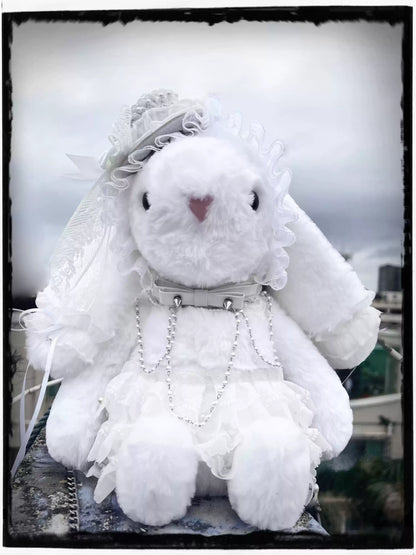 White Bunny Peluş Çanta
