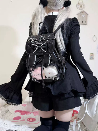 Tavşan Kulaklı Lolita Sırt Çantası - 5
