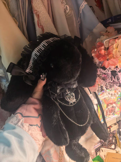 Gothic Bunny Peluş Çanta