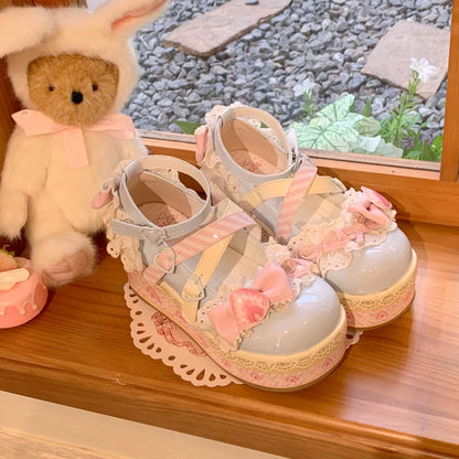 Strawberry Limited Lolita Platform Ayakkabı