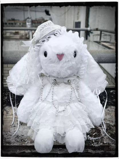 White Bunny Peluş Çanta