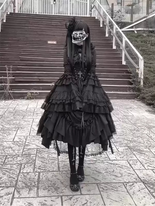 Black Cathedral Gotik Elbise Takımı