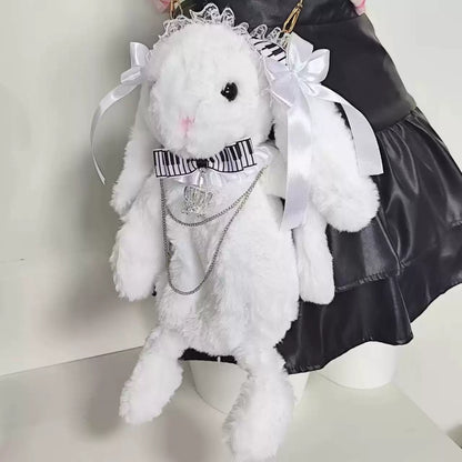 Gothic Bunny Peluş Çanta