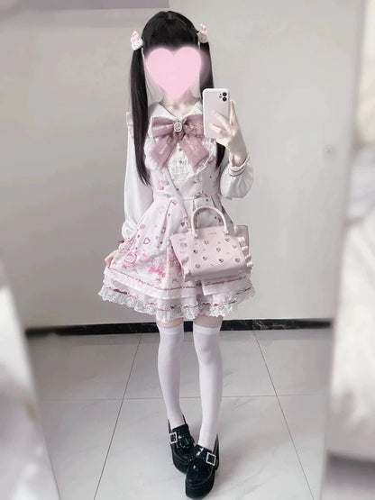 Vintage Sweet Lolita Katmanlı Elbise - ürün görseli 4