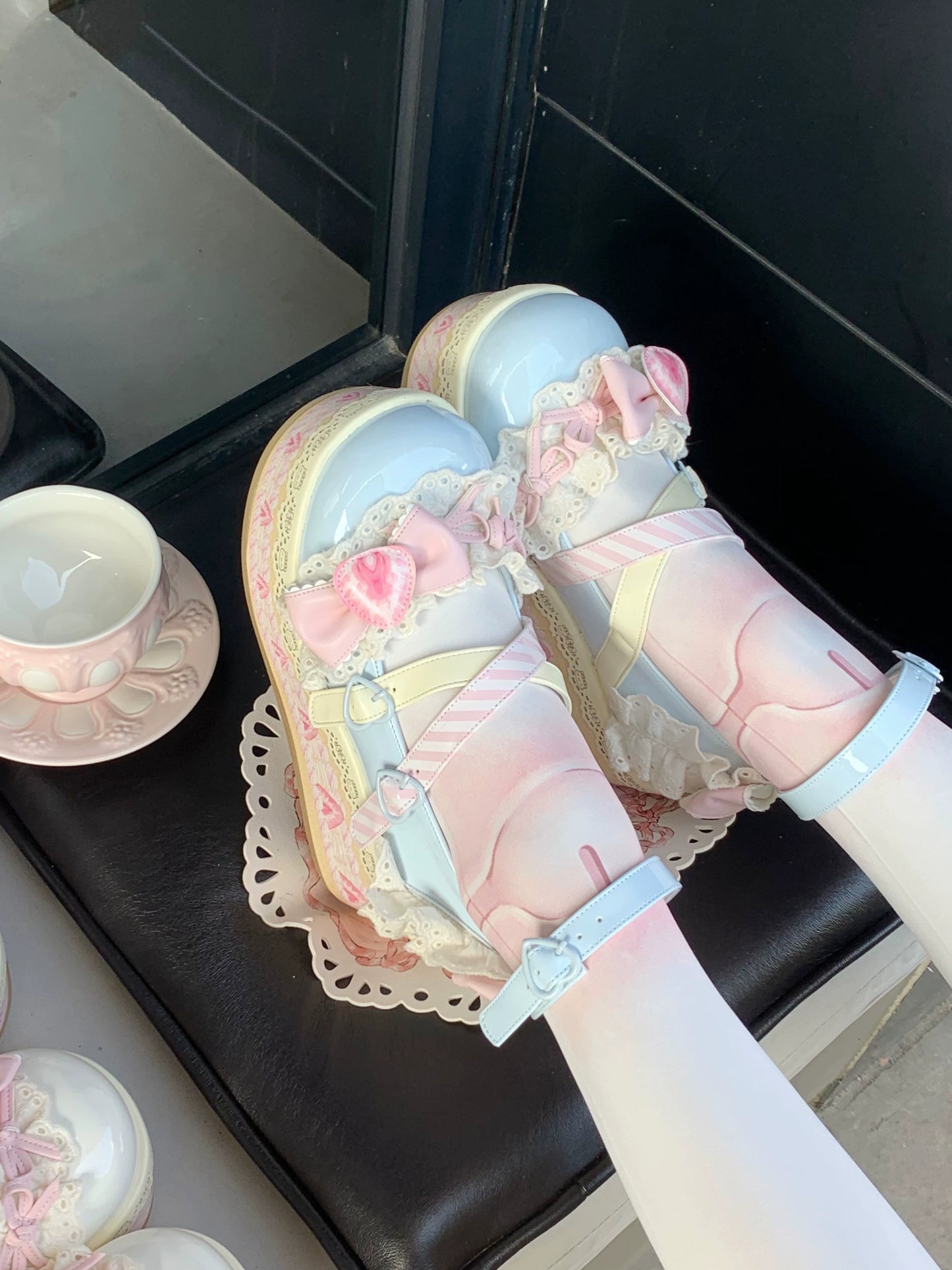 Strawberry Limited Lolita Platform Ayakkabı - 3
