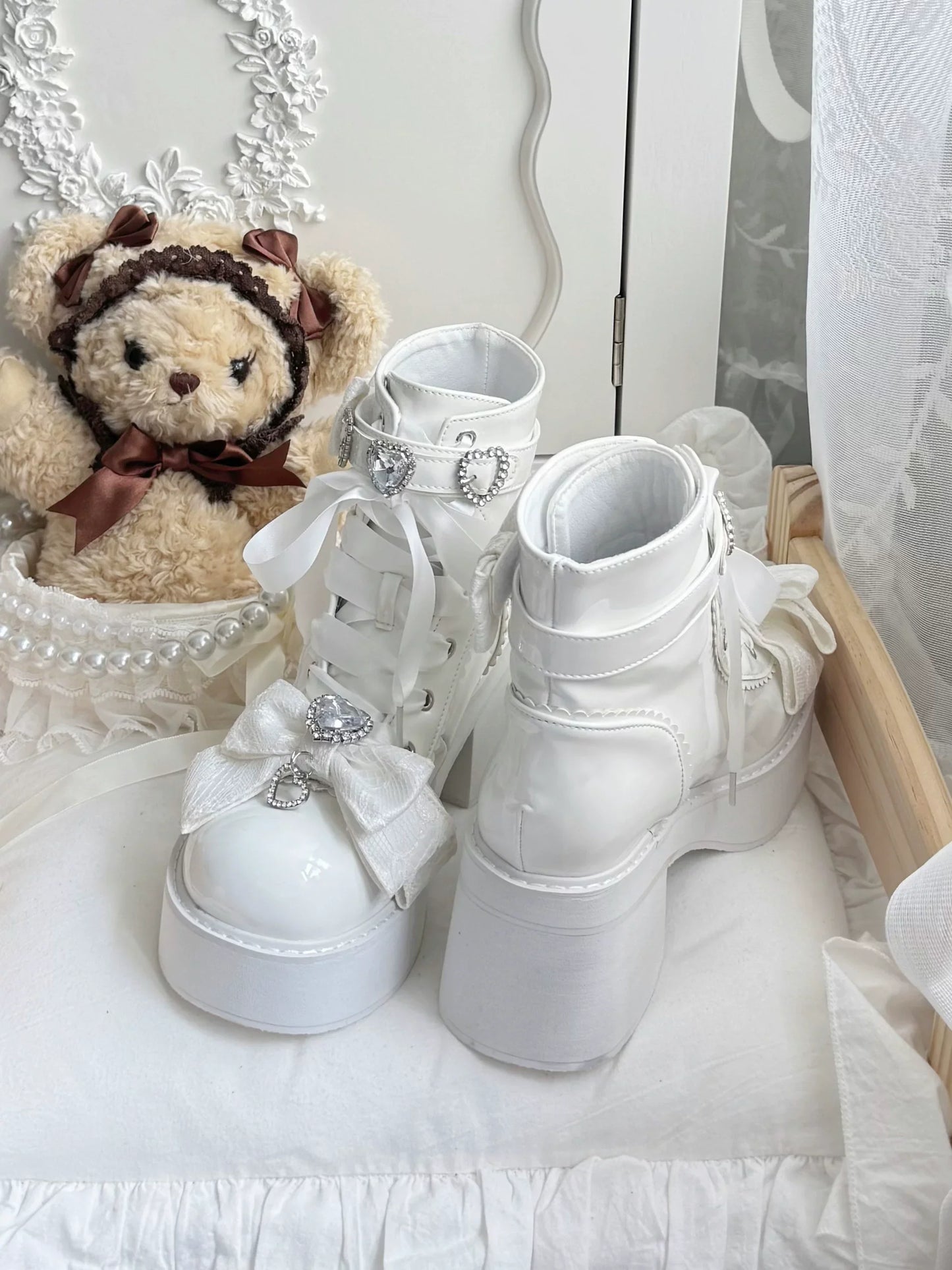 Bağcıklı Kawaii Ayakkabı - ürün görseli 5