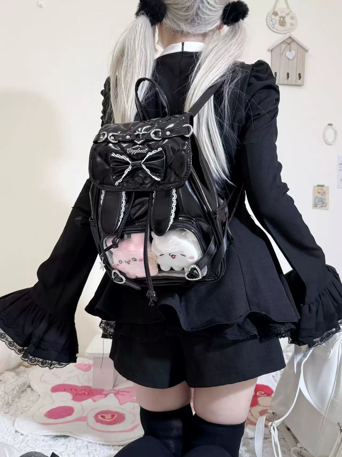 Tavşan Kulaklı Lolita Sırt Çantası - 10