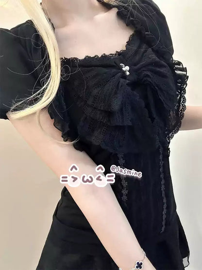 Raven Lace Üç Parça Takım