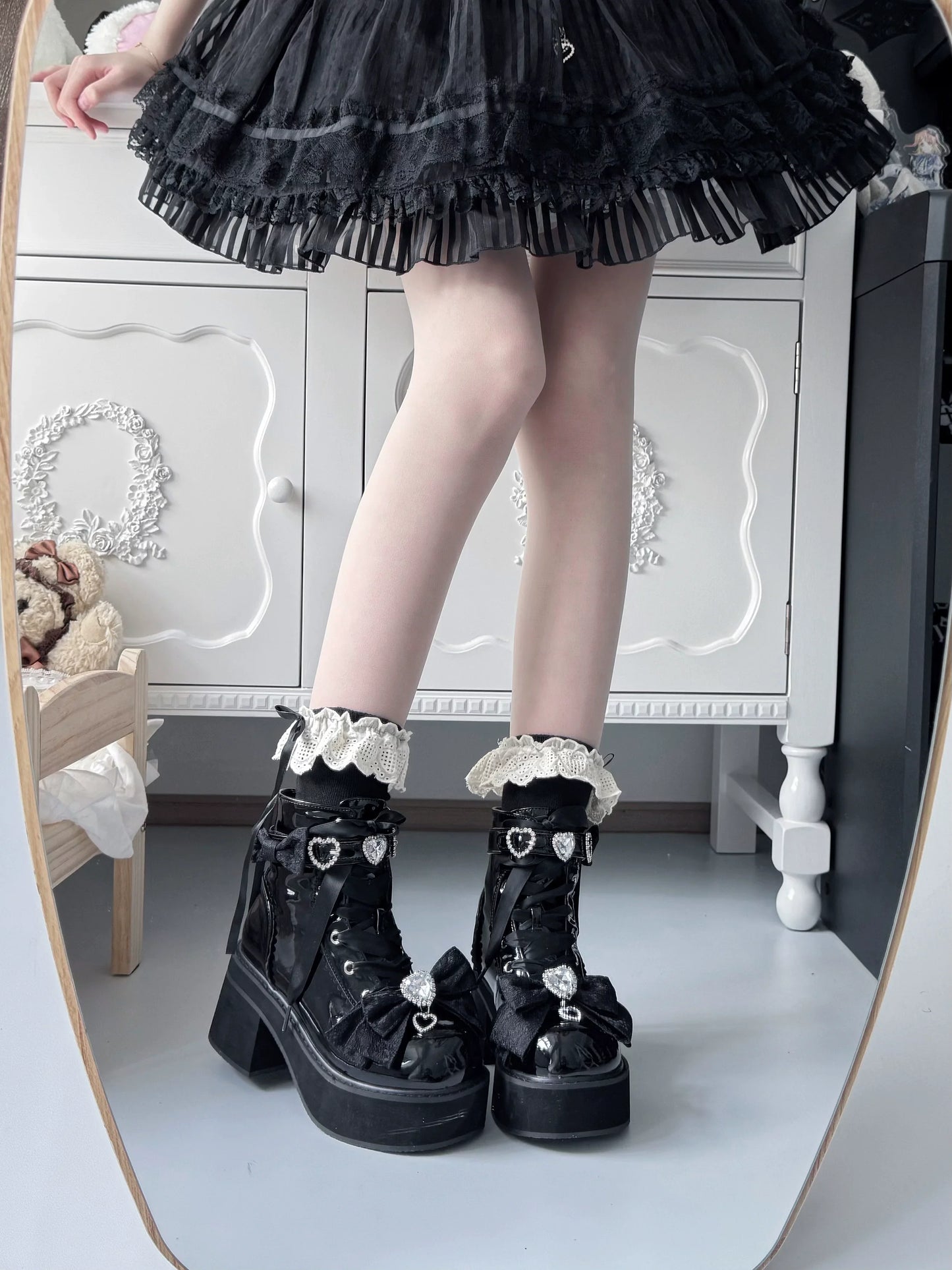 Bağcıklı Kawaii Ayakkabı - ürün görseli 26