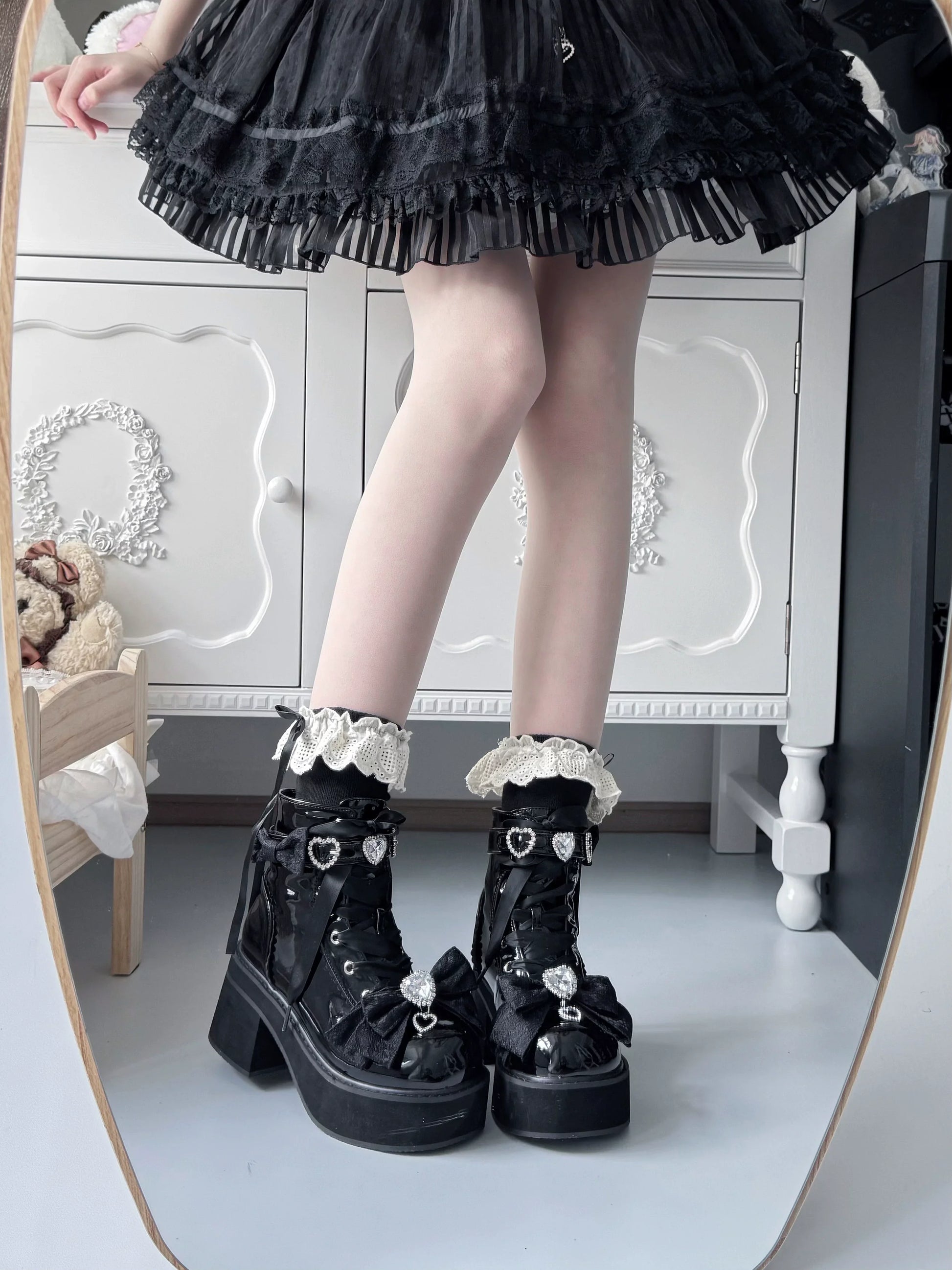 Bağcıklı Kawaii Ayakkabı - ürün görseli 26