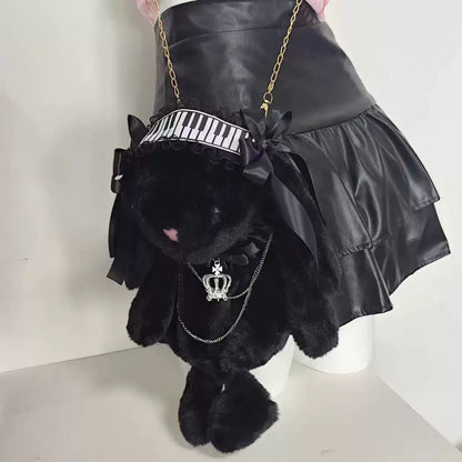 Gothic Bunny Peluş Çanta