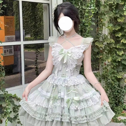 Zarif Mini Lolita Elbise