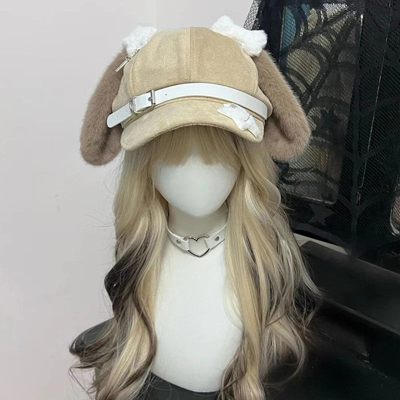 Tavşan Kulaklı Lolita Şapka