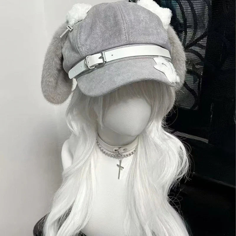 Tavşan Kulaklı Lolita Şapka