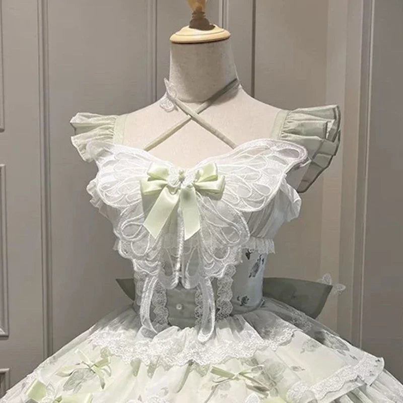 Zarif Mini Lolita Elbise