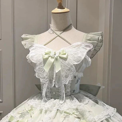 Zarif Mini Lolita Elbise