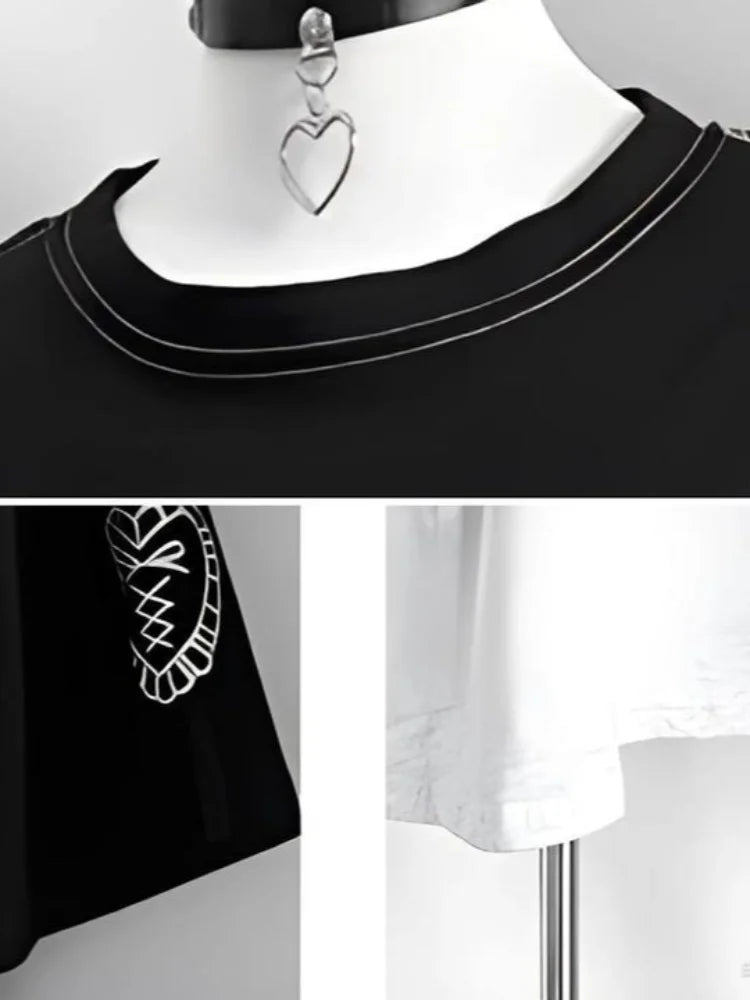 Anime Baskılı Oversize Unisex Tshirt