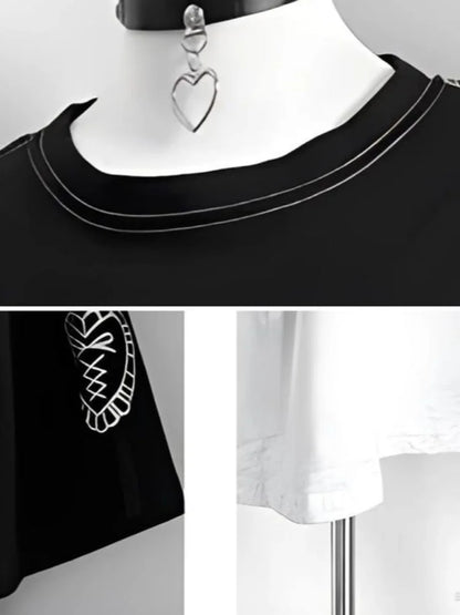 Anime Baskılı Oversize Unisex Tshirt