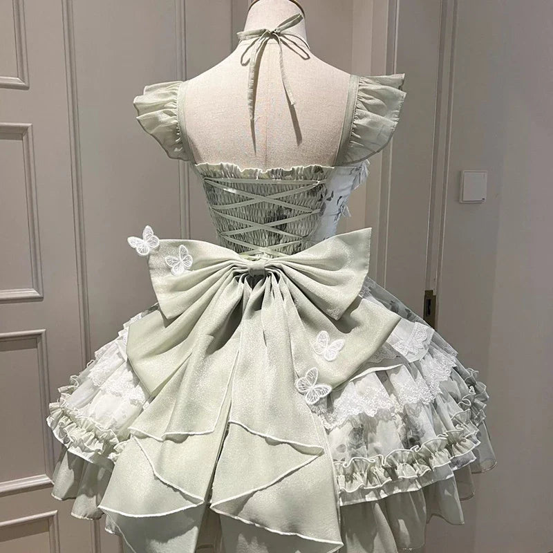 Zarif Mini Lolita Elbise