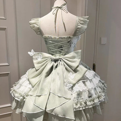 Zarif Mini Lolita Elbise