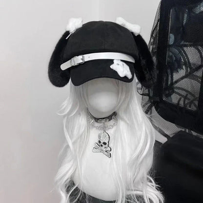 Tavşan Kulaklı Lolita Şapka