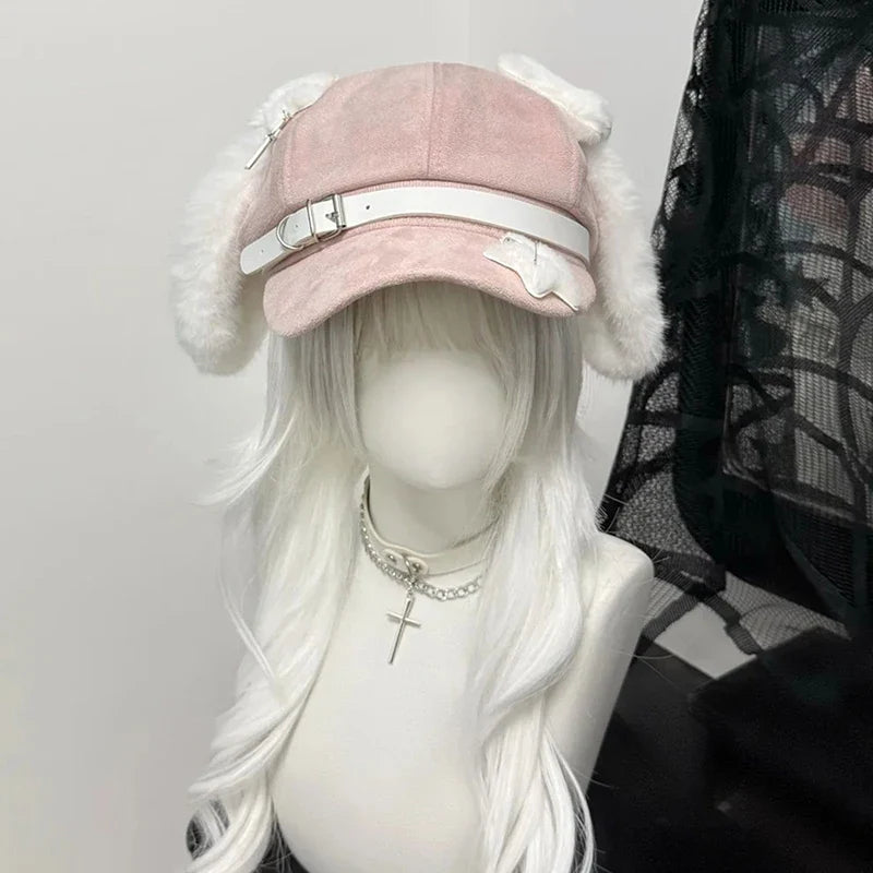 Tavşan Kulaklı Lolita Şapka