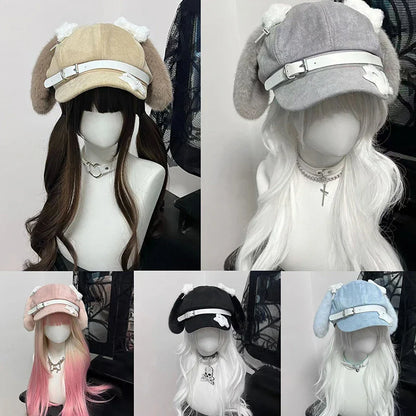 Tavşan Kulaklı Lolita Şapka