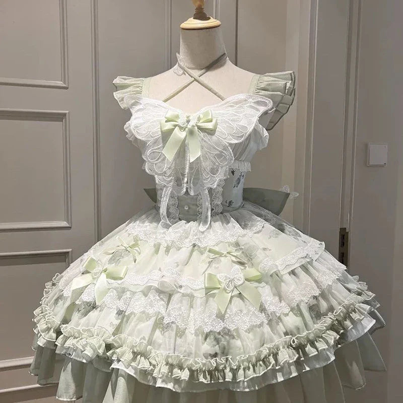 Zarif Mini Lolita Elbise