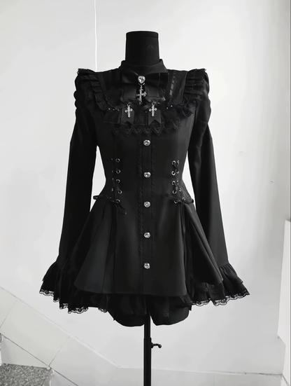 Shadora Fiyonklu Dantelli Mini Elbise featuring lace details and a fitted silhouette, perfect for stylish occasions.