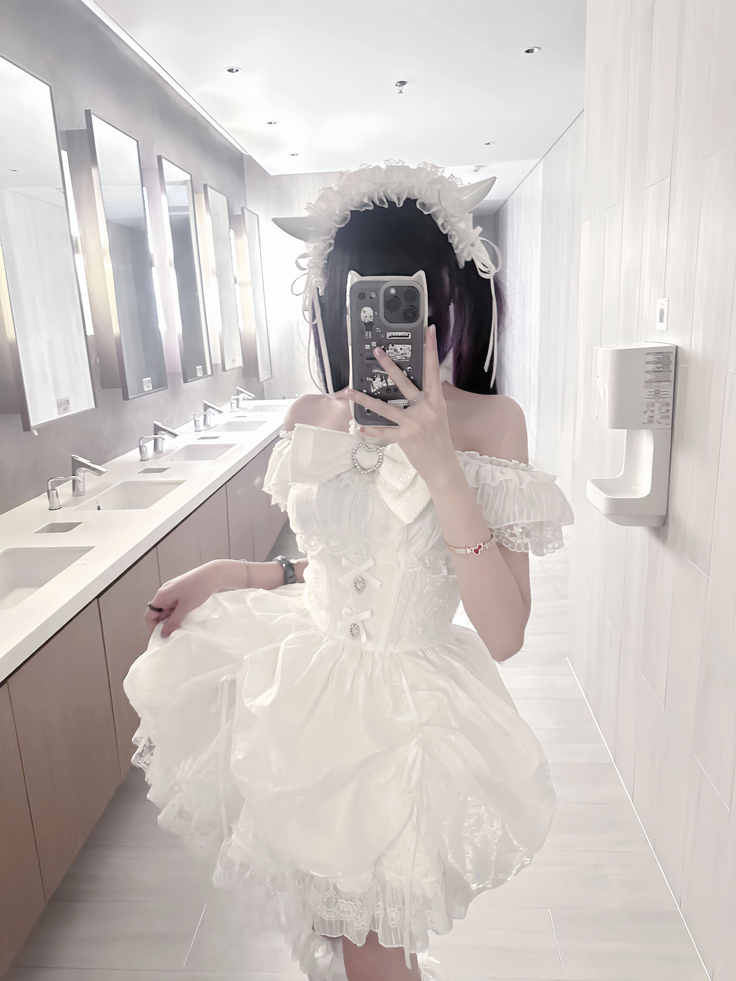 Sweet Gothic Lolita Elbisesi
