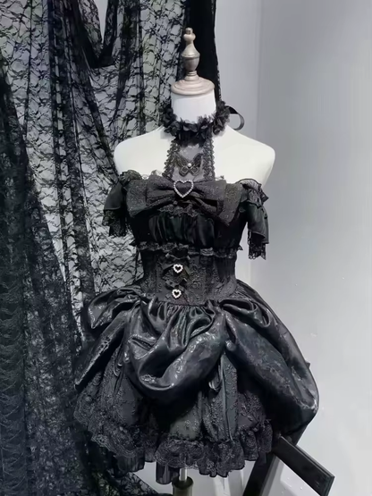 Sweet Gothic Lolita Elbisesi