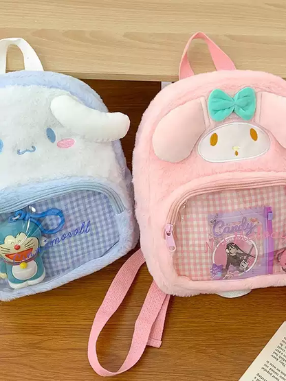 Kuromi Peluş Ita Sırt Çantası – Şirin Çanta