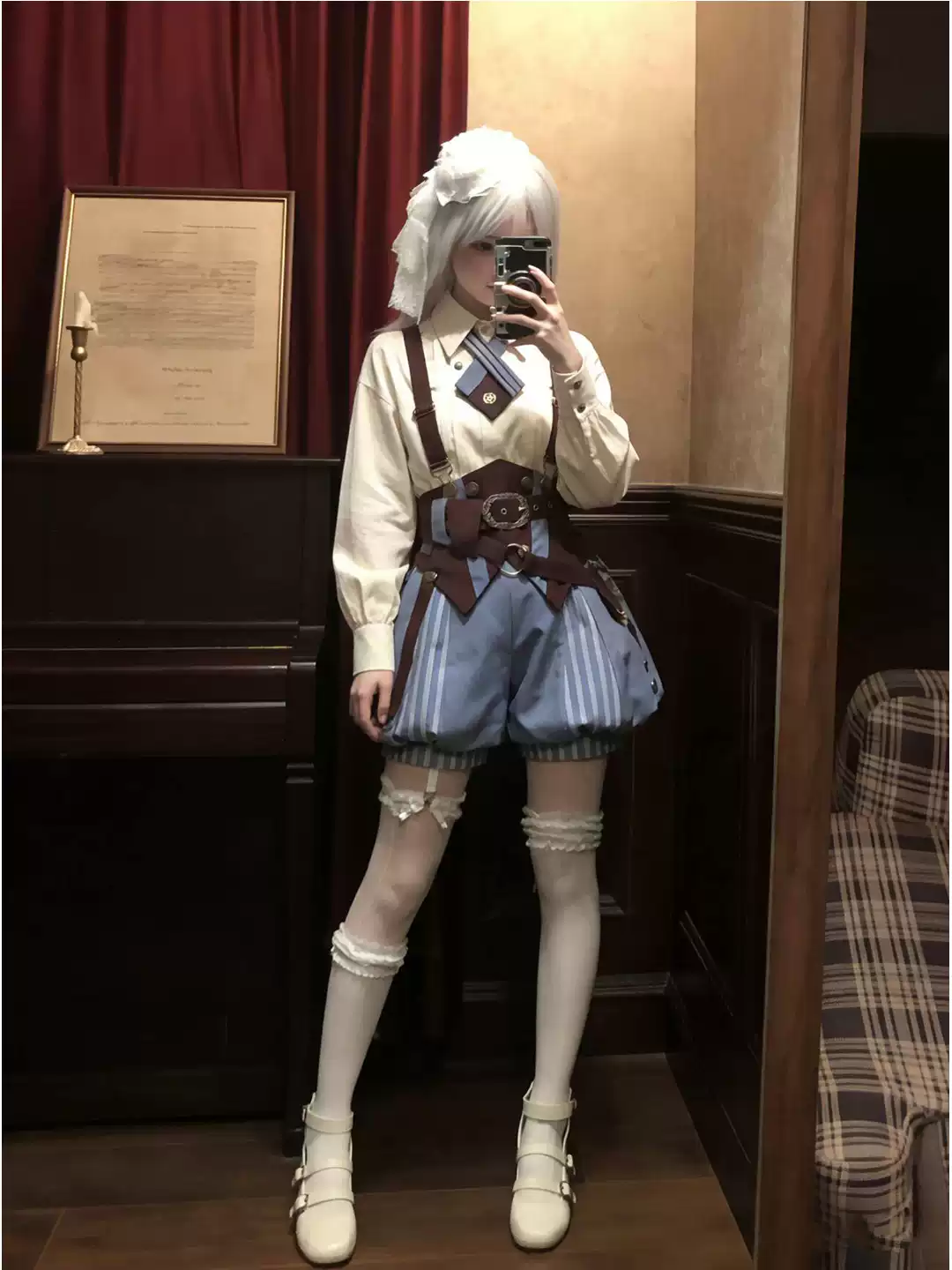 Lolita Tarzı Şortlu Elbise