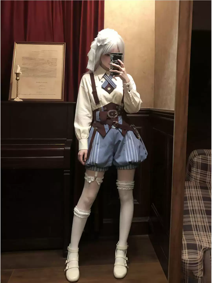 Lolita Tarzı Şortlu Elbise