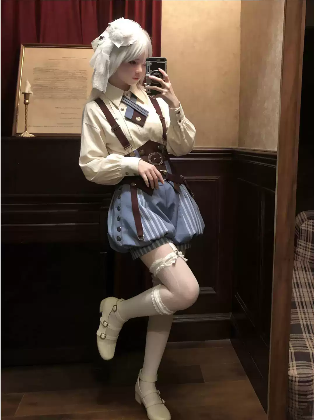 Lolita Tarzı Şortlu Elbise
