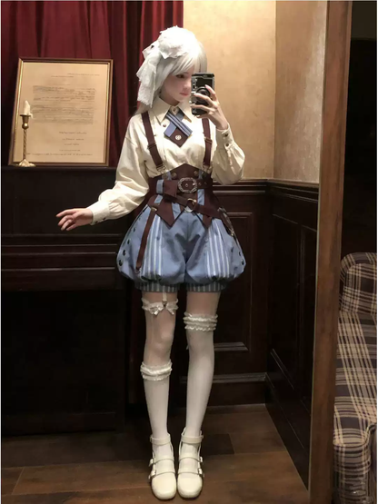 Lolita Tarzı Şortlu Elbise