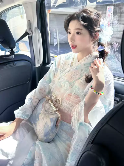 Japon Tarzı Dantel Kimono